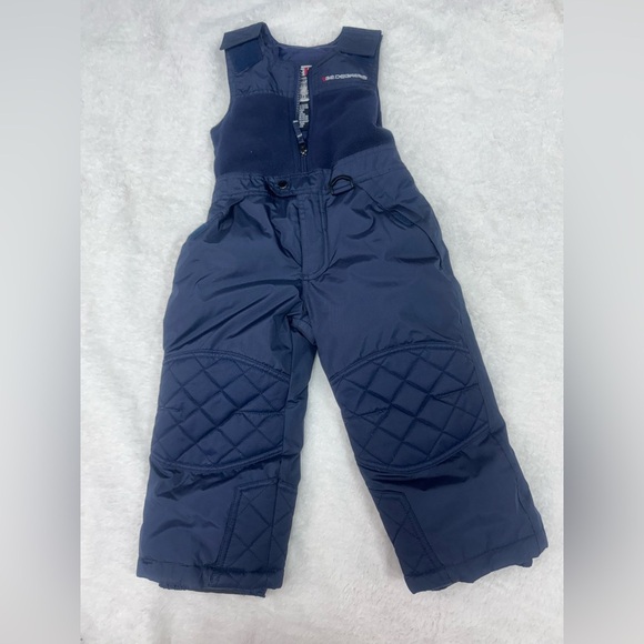 32 Degrees Weatherproof Blue Snow Bibs - Boys 3T - Picture 1 of 7